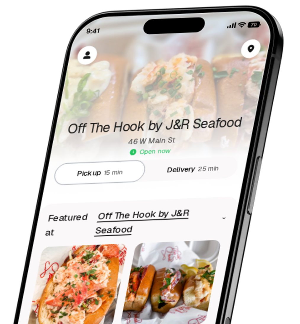 Off The Hook by J&R Seafood app preview