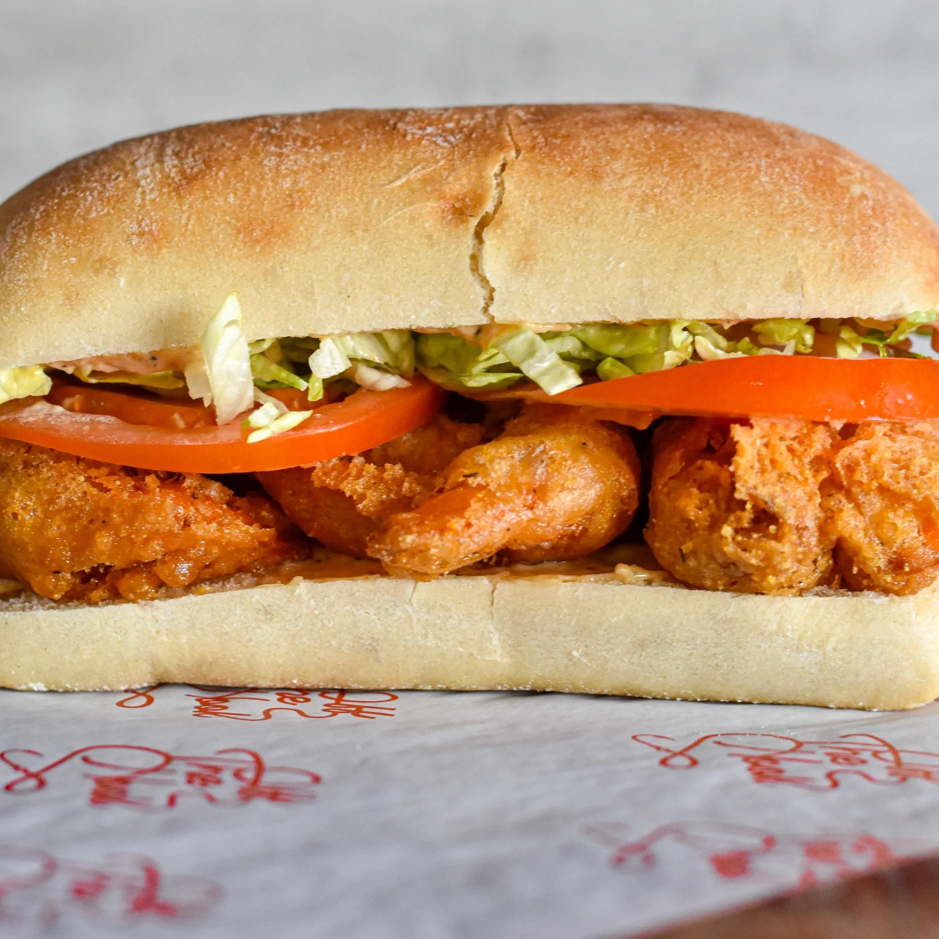 Cajun Shrimp Po' Boy.