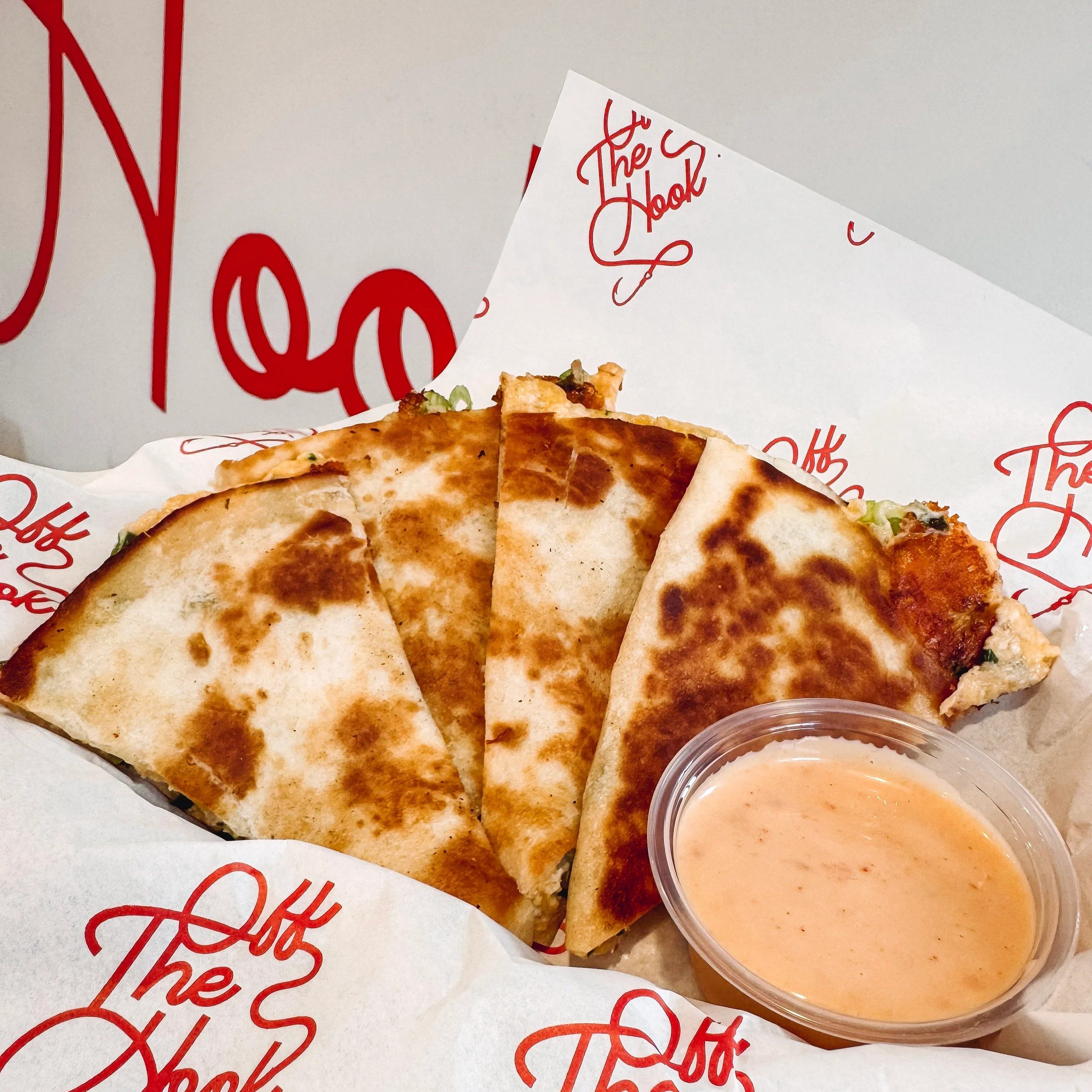 Crab Quesadilla.