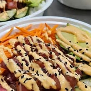 Build Your Own Poke Bowl.