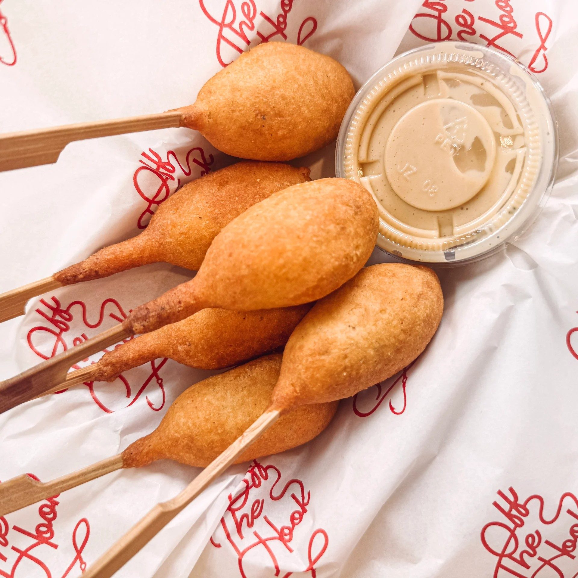 Mini Corn Dogs.
