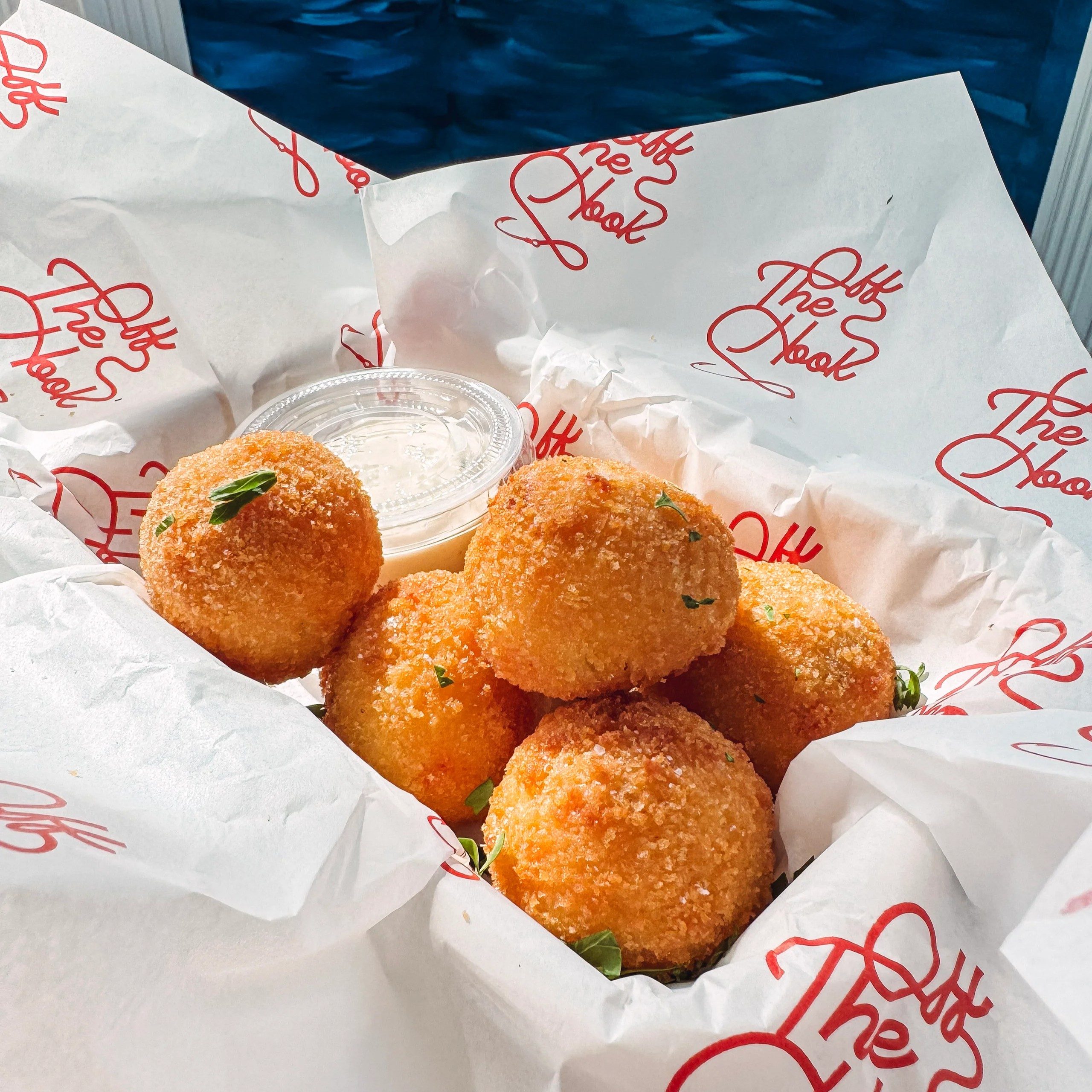 Lobster Risotto Pops.